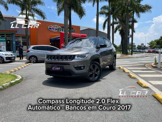 JEEP COMPASS 2.0 16V FLEX LONGITUDE AUTOMÁTICO JEEP COMPASS 2.0 16V FLEX LONGITUDE AUTOMÁTICO